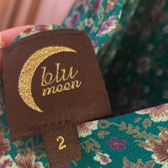 Blu Moon Summer Lovin Dress by Planet Blue size 2 / M - Picture 4 of 5